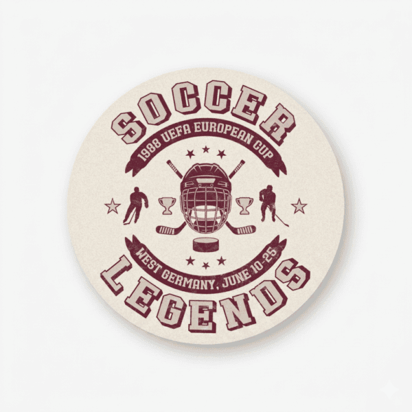 Soccer Misprint Coaster