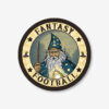 Fantasy Football Wizard Coaster