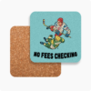 Retro Sports Coasters-Hockey - No Fees Checking